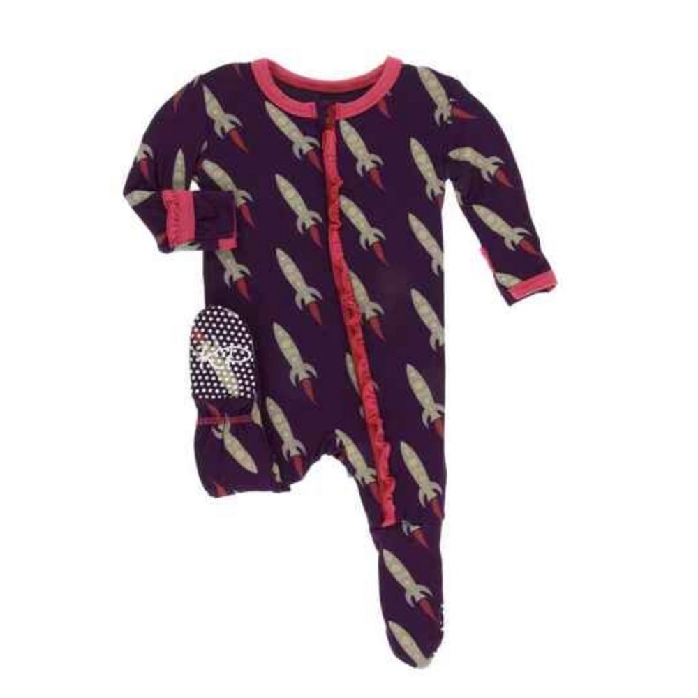 Kickee Pants Rocket Footie